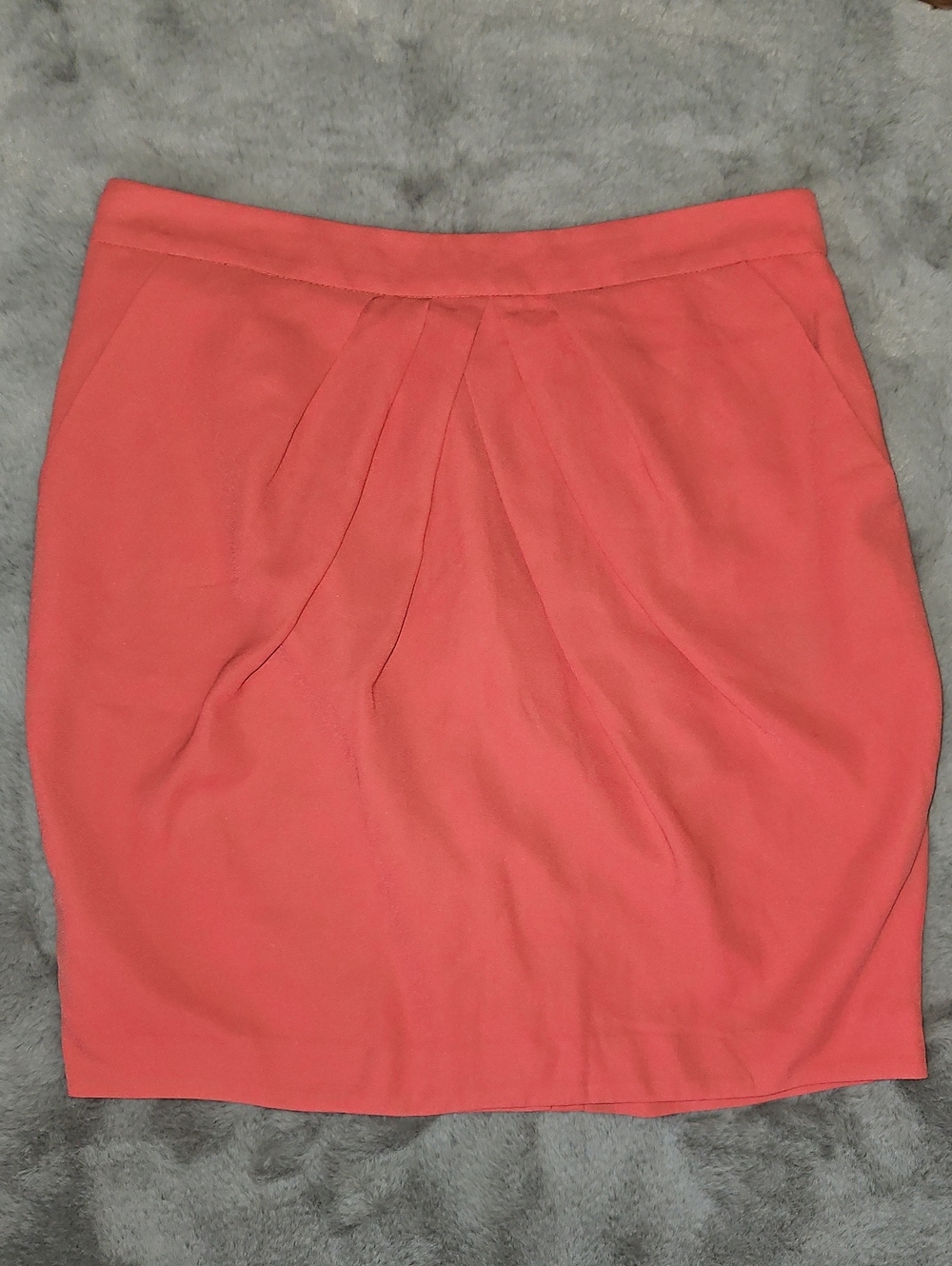 Forever 21 Coral Pencil Skirt